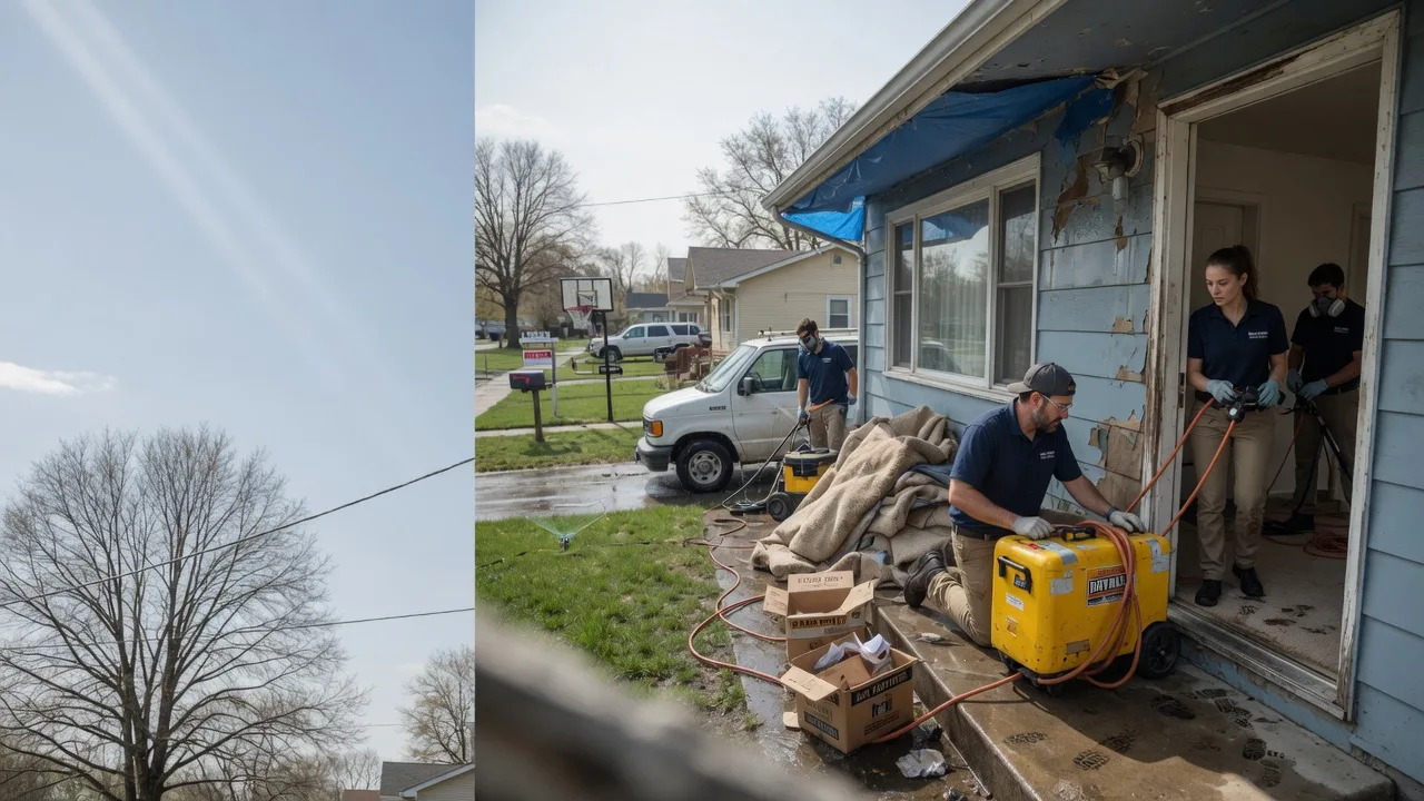 Basement Flood Cleanup in Evansport, OH near me